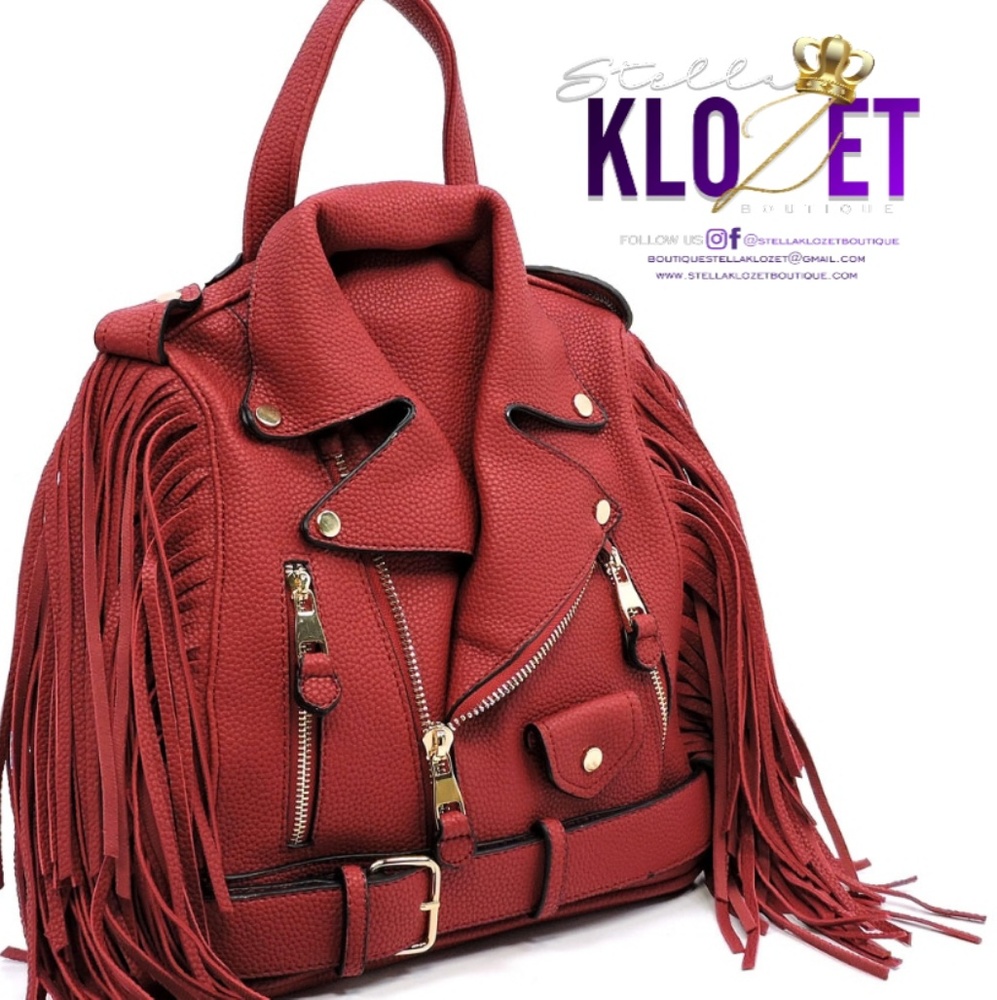 Motorcycle Jacket Purse